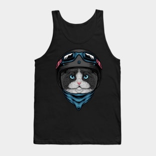 Cat rider Tank Top